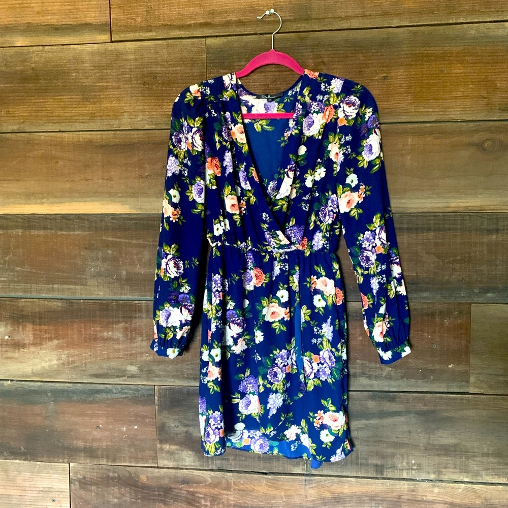 Lulu’s That’s A Wrap Floral Dress